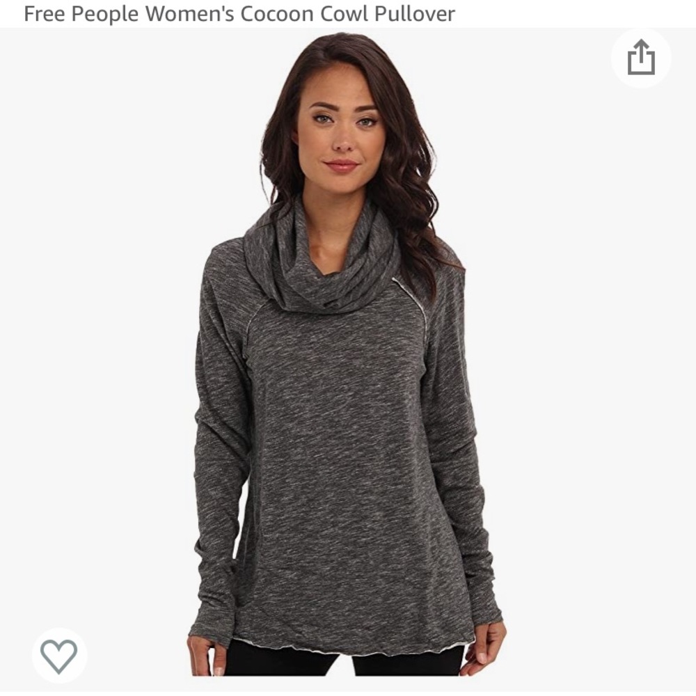 Free People Beach Cowl Neck Sweater